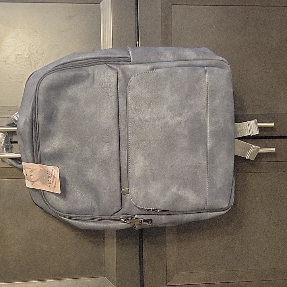 Sytra Travel Leather Laptop Bag/Backback